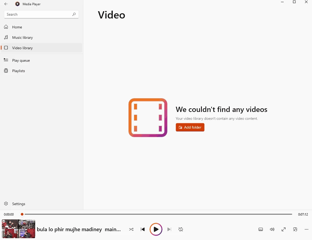 Windows Media Player — captura de tela 2